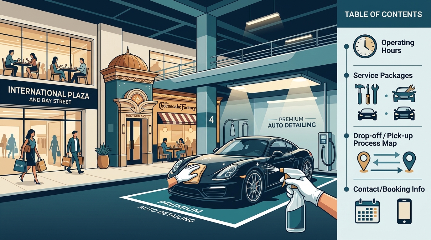 Auto Detailing at International Plaza Tampa: The Ultimate Guide