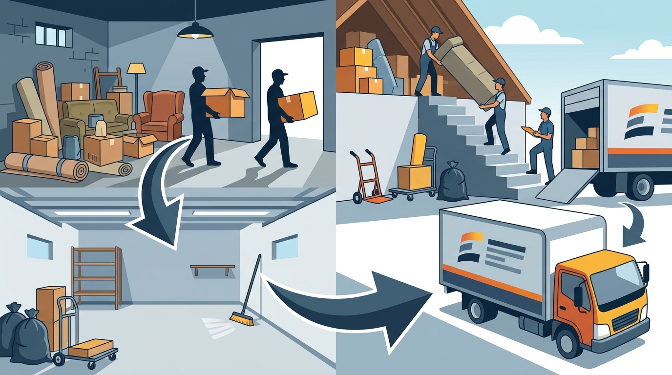 Garage, Basement, and Attic Cleanouts in Baltimore