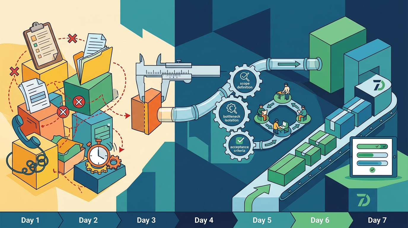 Turn a Stalled Workflow into Working Software in One Week