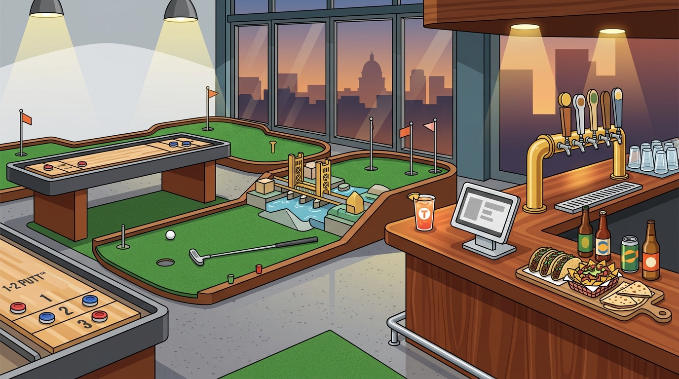 Where to Play Indoor Mini-Golf in Sacramento