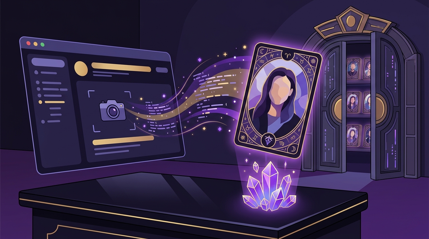 Which Tarot AI App Lets You Turn a Photo Into a Collectible Card