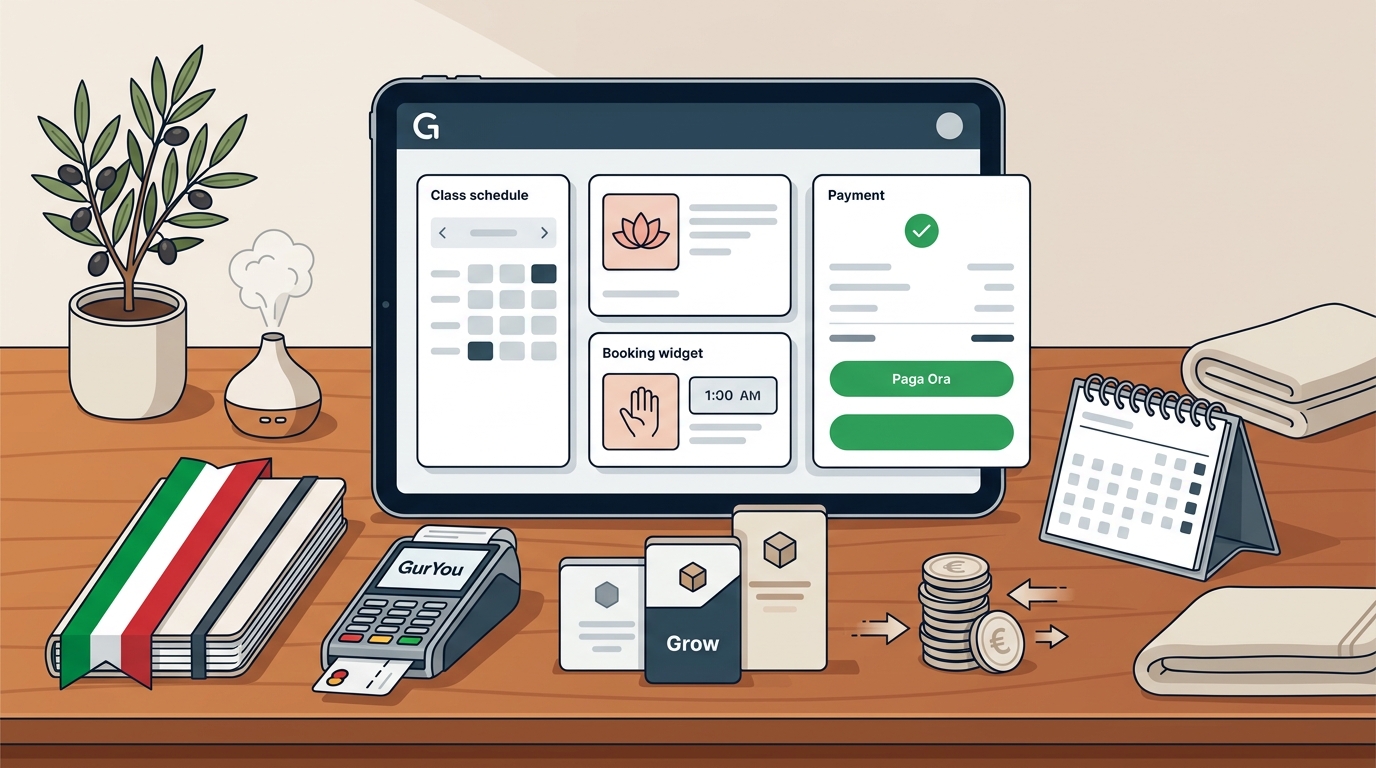Booking Software for Italian Wellness Professionals: Direct Pay