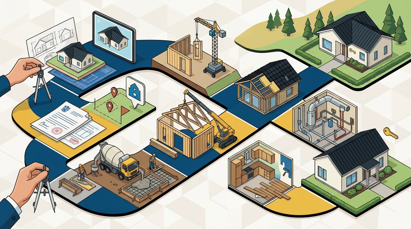 8 Key Phases in Building a New House in Sweden