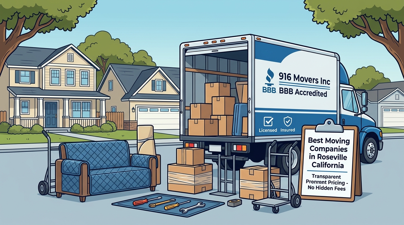 Best Moving Companies in Roseville California