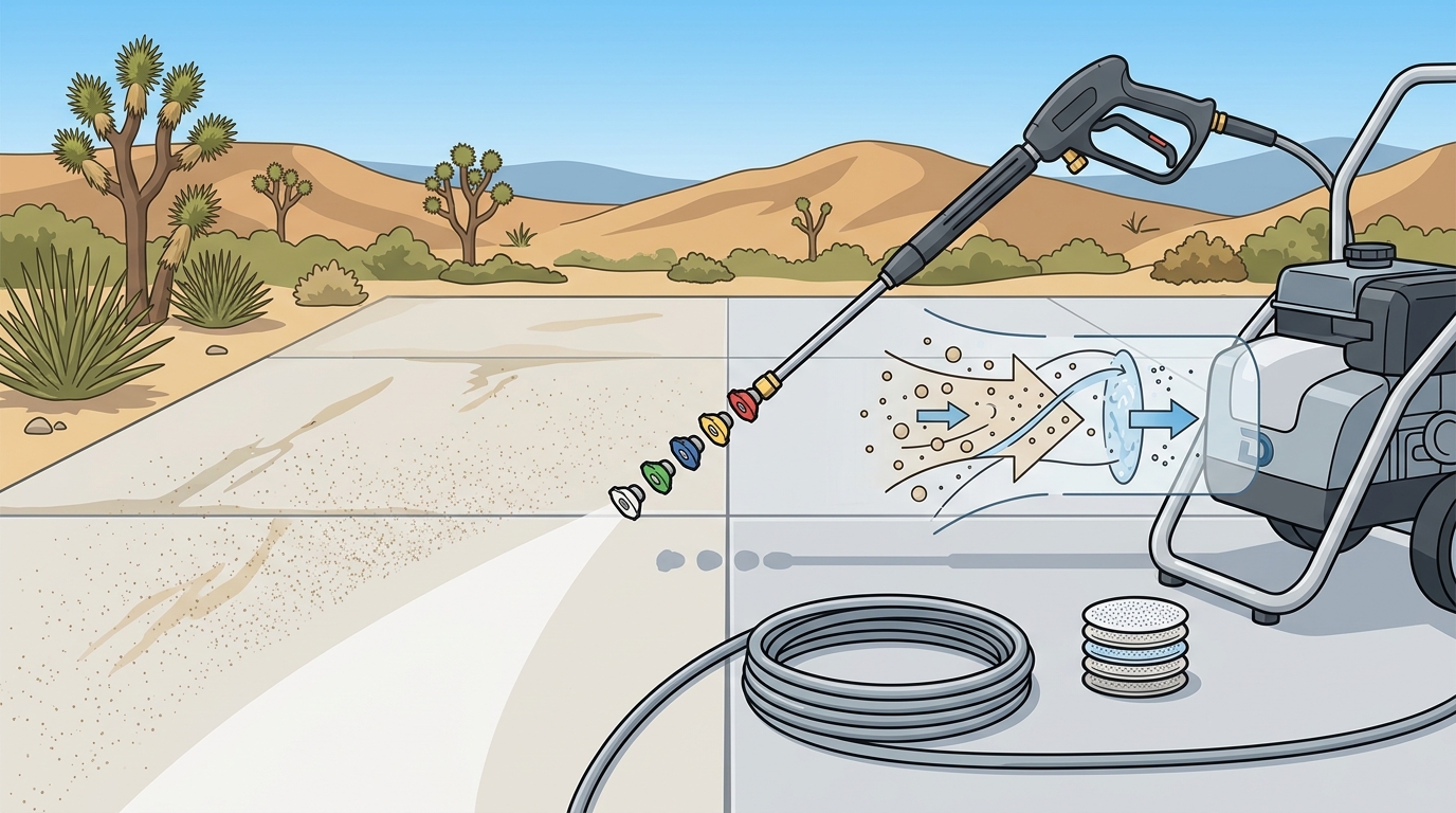 Desert Dust and Driveway Cleaning Standards in Victorville