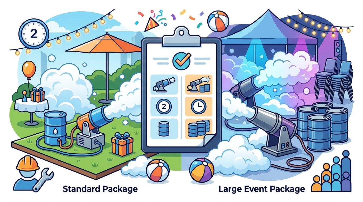 Choosing the Right Foam Party Rental Package for Your Event
