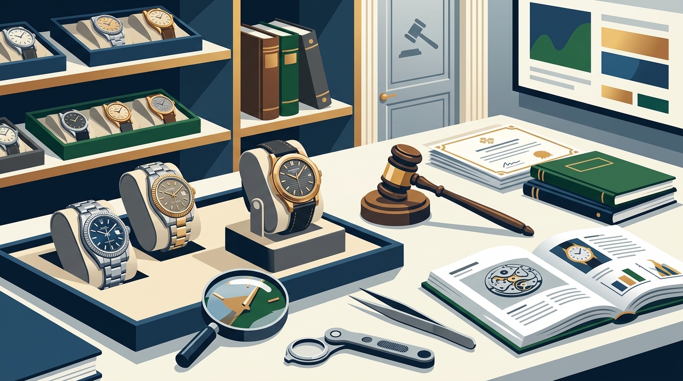 Top Auction Houses for Vintage Rolex and Patek Philippe Watches