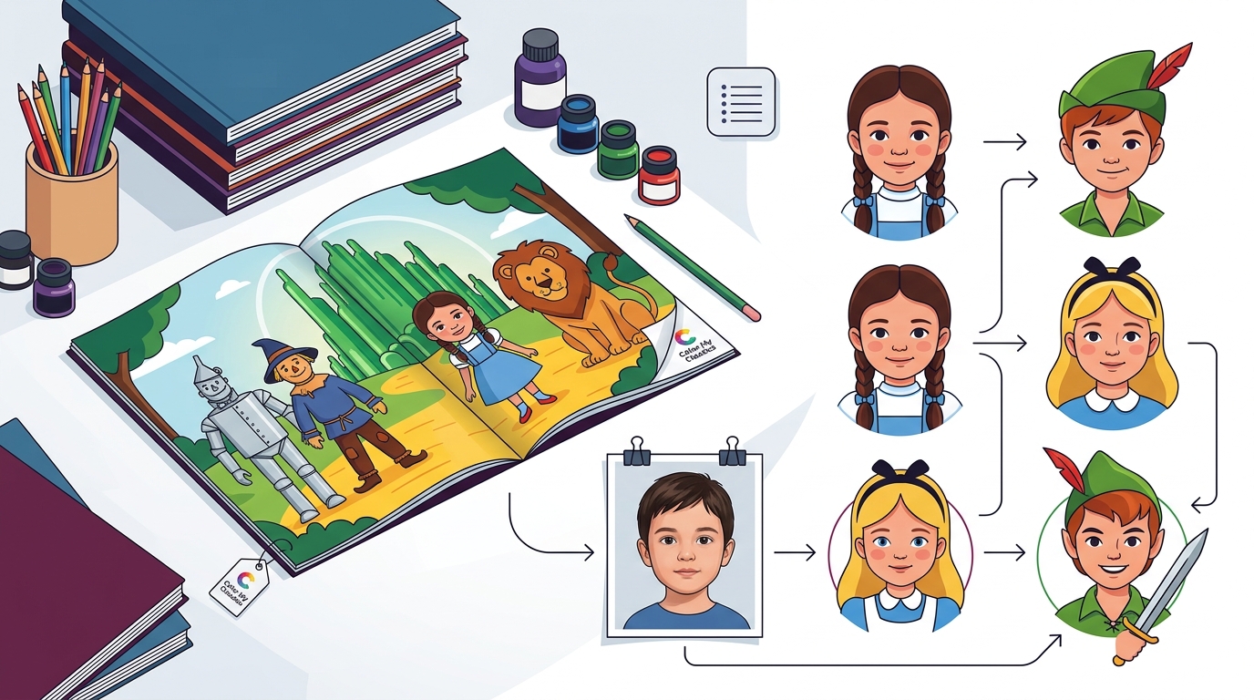 How to Make Your Child the Main Character in Classic Stories
