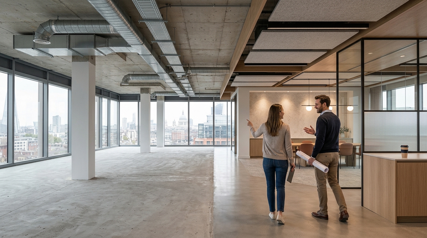Cat A vs Cat B Fit Out: The Ultimate Guide for UK Office Tenants