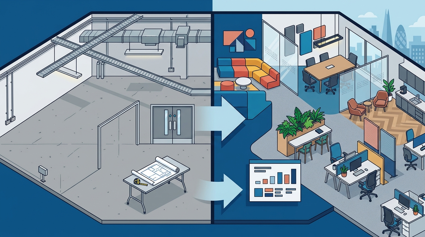 Cat A vs Cat B Fit Out: The Ultimate Guide for UK Office Tenants