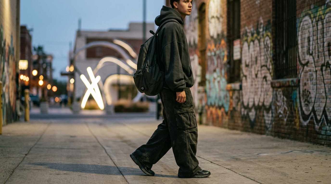 Oversized Streetwear: The Key to Effortless Futuristic Style