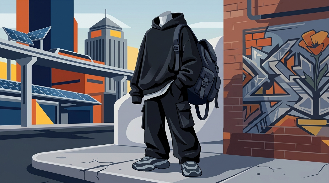Oversized Streetwear: The Key to Effortless Futuristic Style
