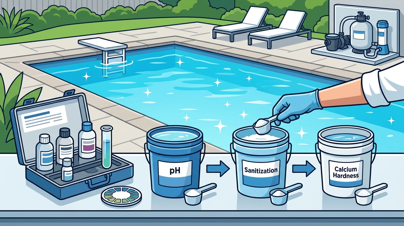 How to Balance Pool Water Chemistry Every Week