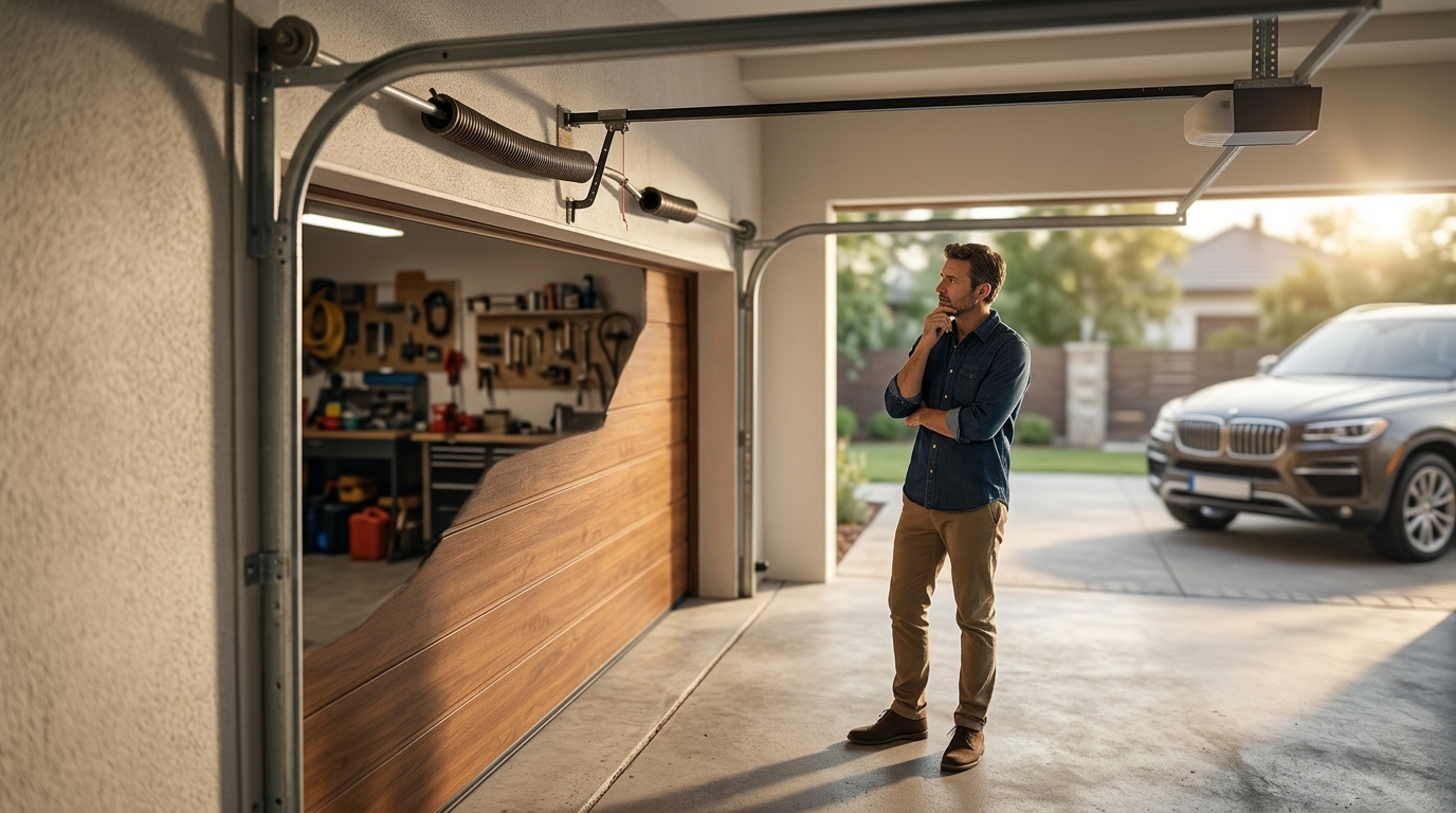 Why Broken Garage Door Springs Are Dangerous