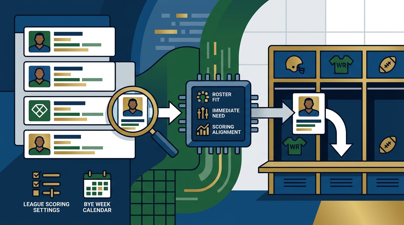 How to Pick Up Waiver Wire Players That Fit Your Team