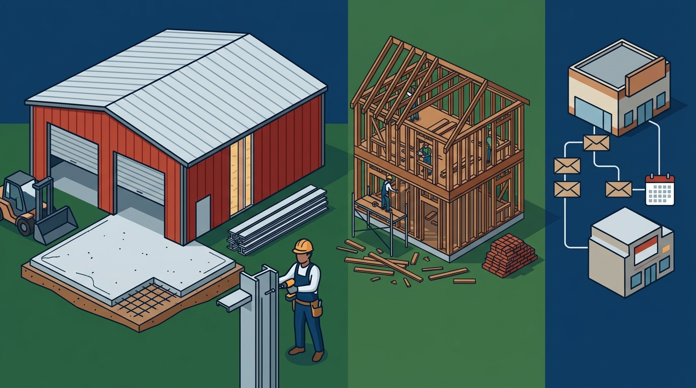 Metal Building vs. Traditional Construction or Renting