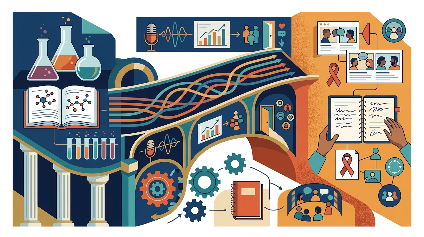 Online Platforms Bridging HIV Research and Lived Experience