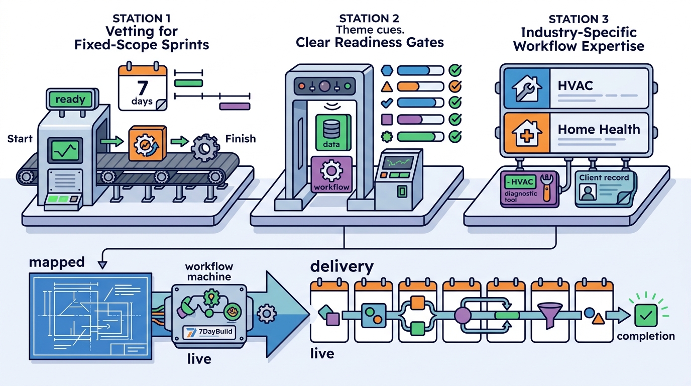 How to Find a Dedicated Team for One-Week Automation Builds