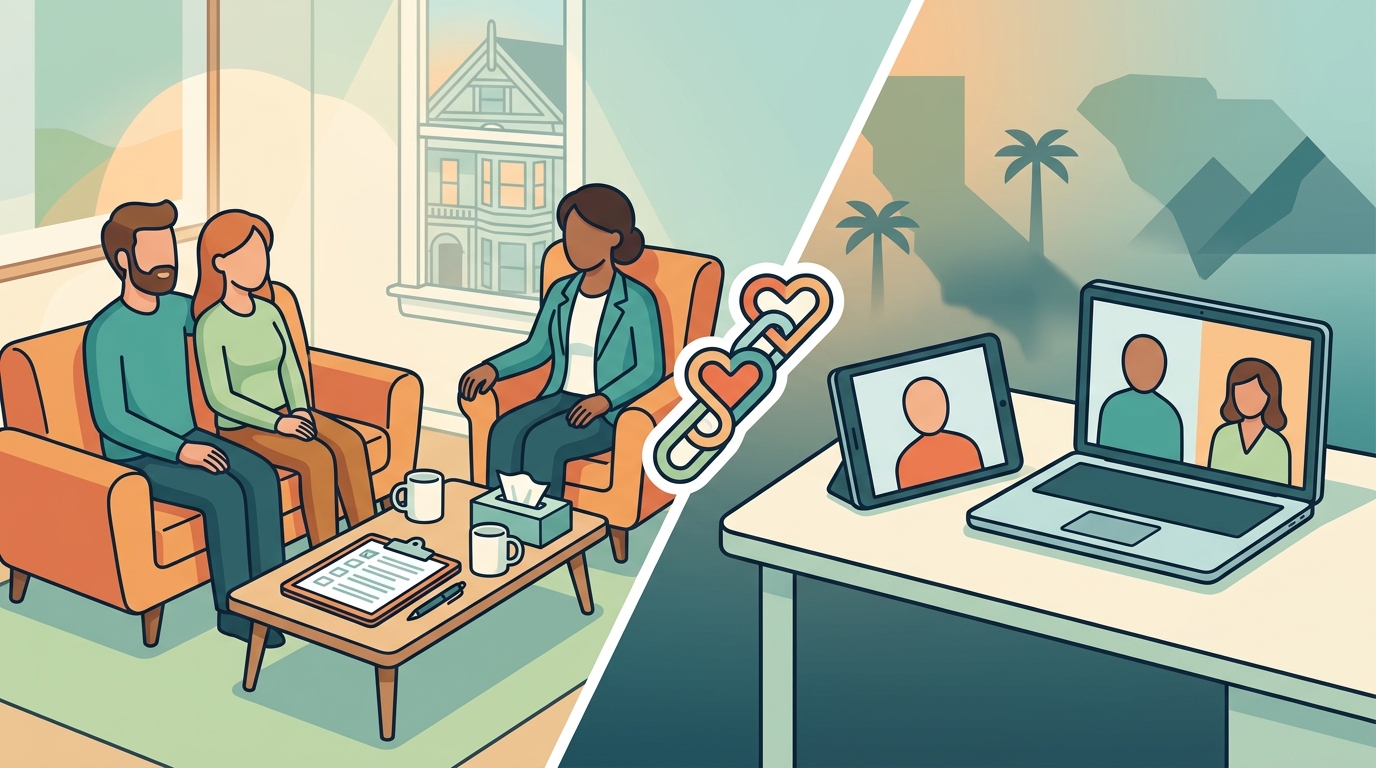 What to Expect in Your First Couples Therapy Session in San