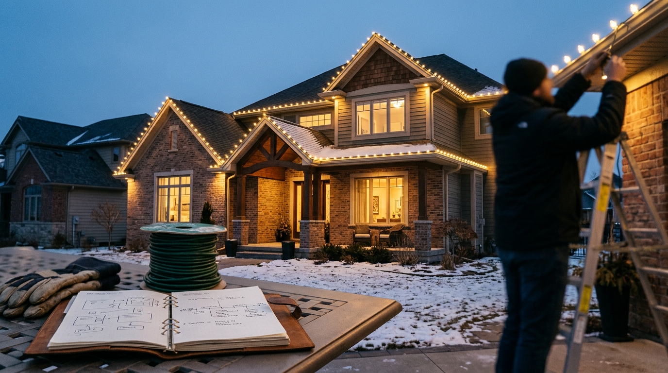 Christmas Light Installation Timeline: Step-by-Step Process