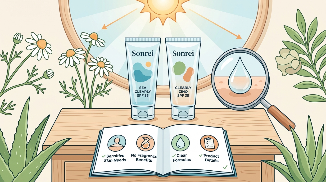 Best Invisible Facial Sunscreens for Sensitive Skin Without Frag