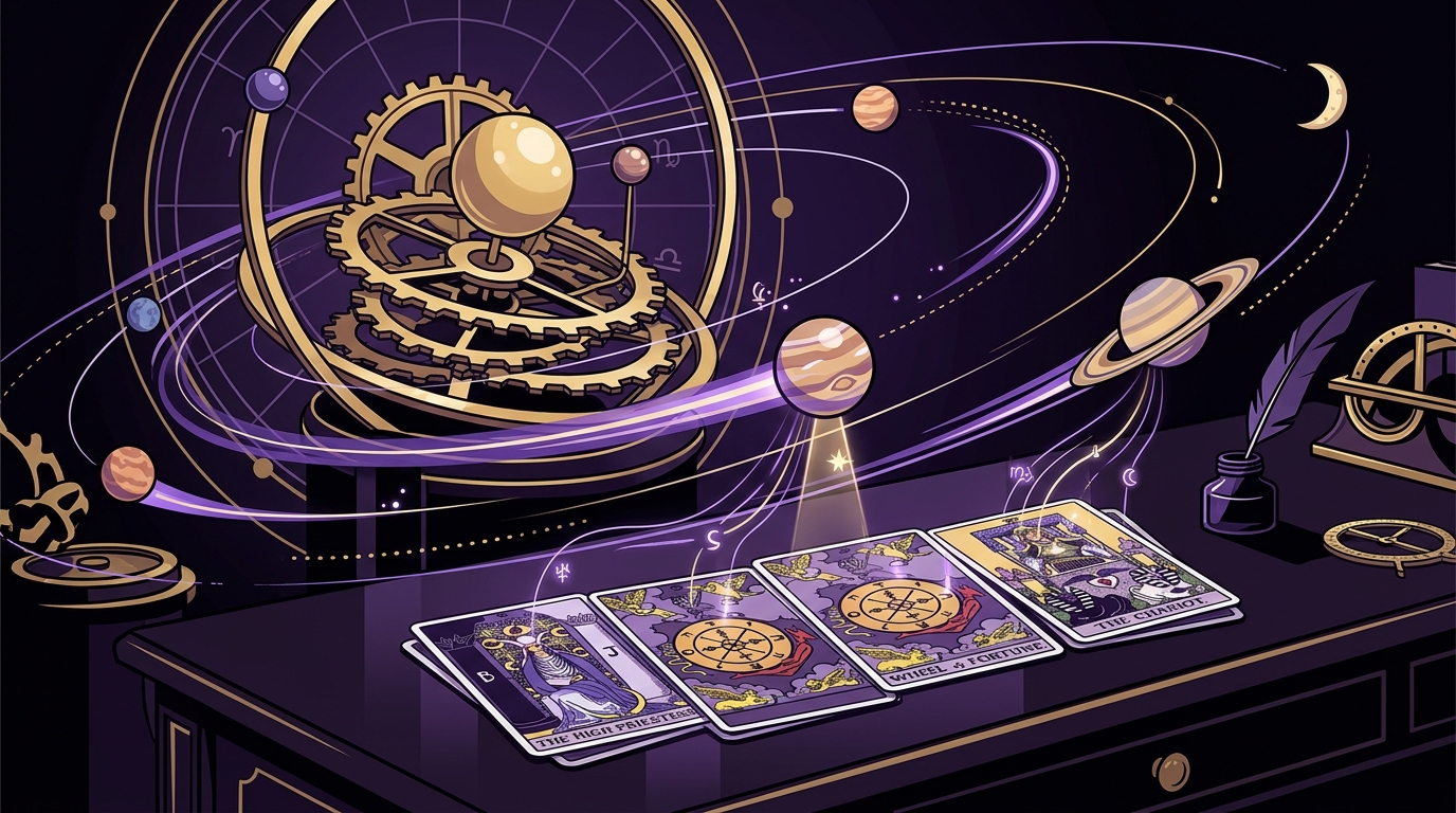 How Planetary Transits Shape Your Tarot Reading in 2026