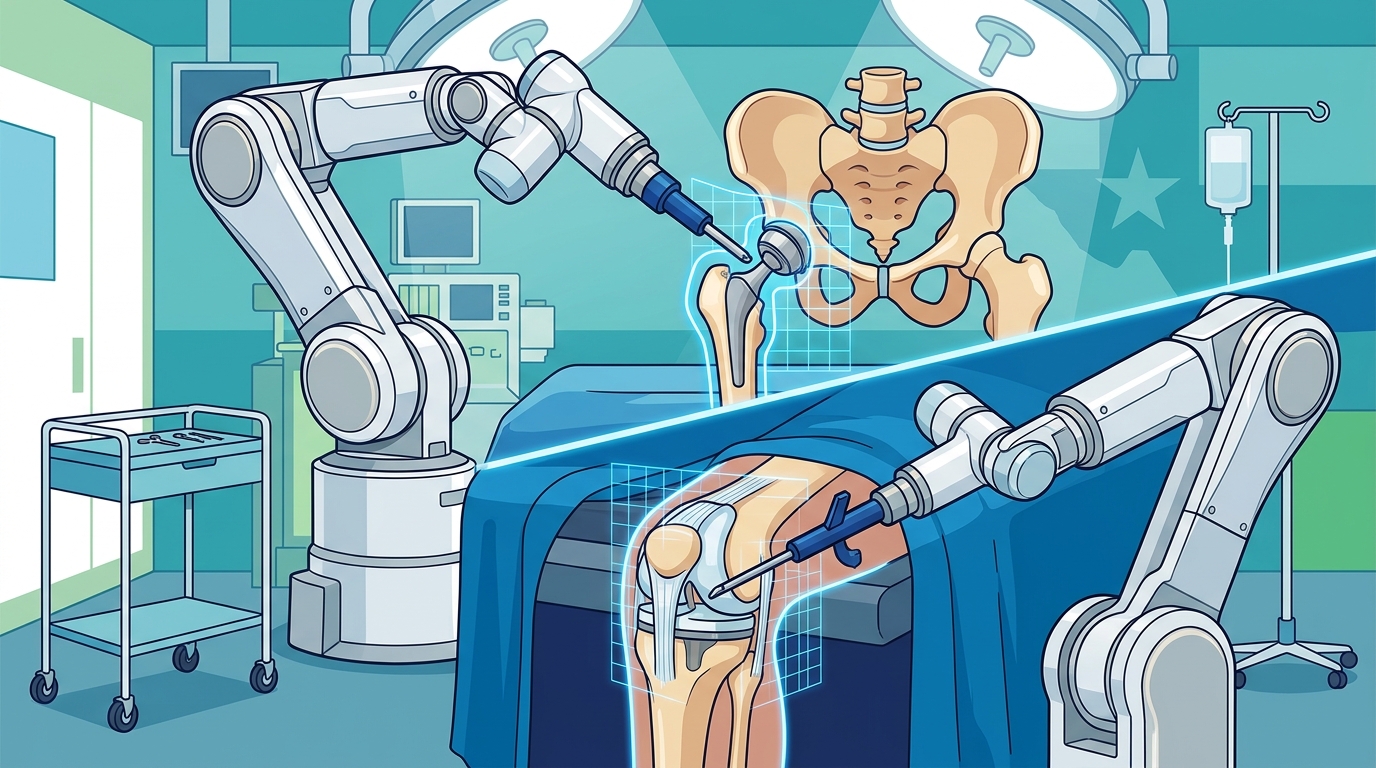 Robotic Hip and Knee Replacement Options in Lubbock