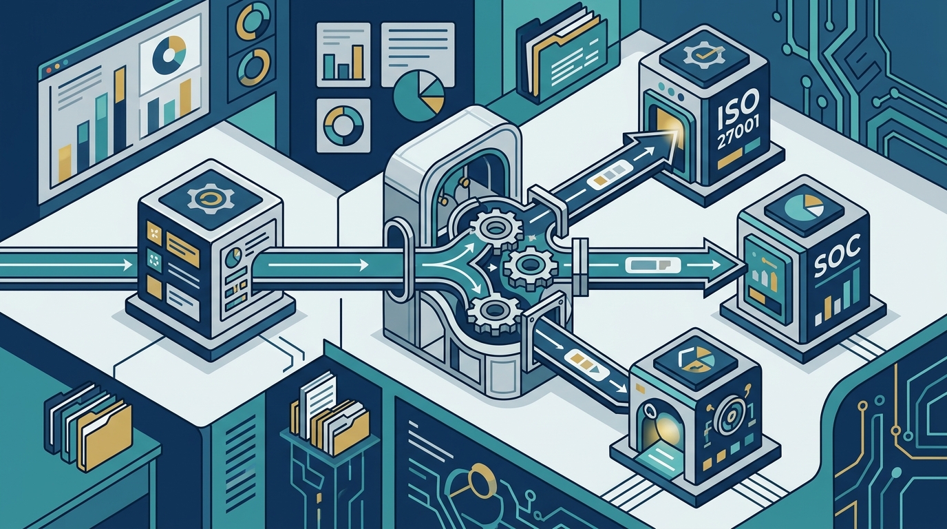Automating Compliance Evidence Across Multiple Frameworks