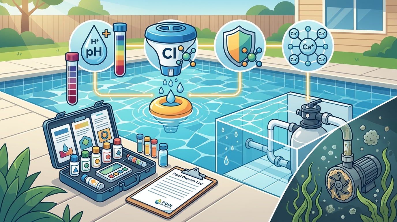Pool Water Chemistry Explained: What It Involves and Why It