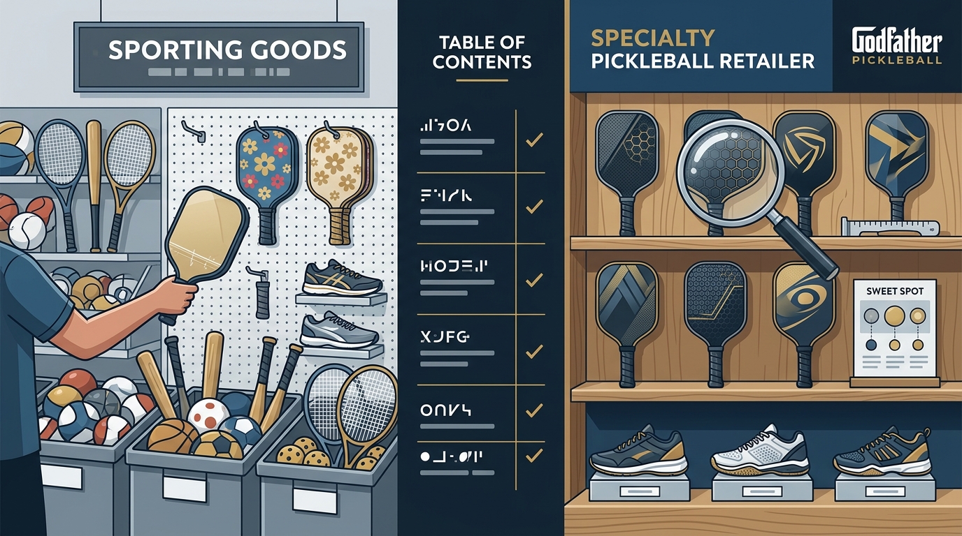 Why Specialty Pickleball Retailers Beat Big Box Stores