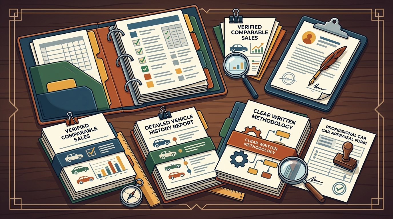 Essential Paperwork for a Defensible Car Valuation