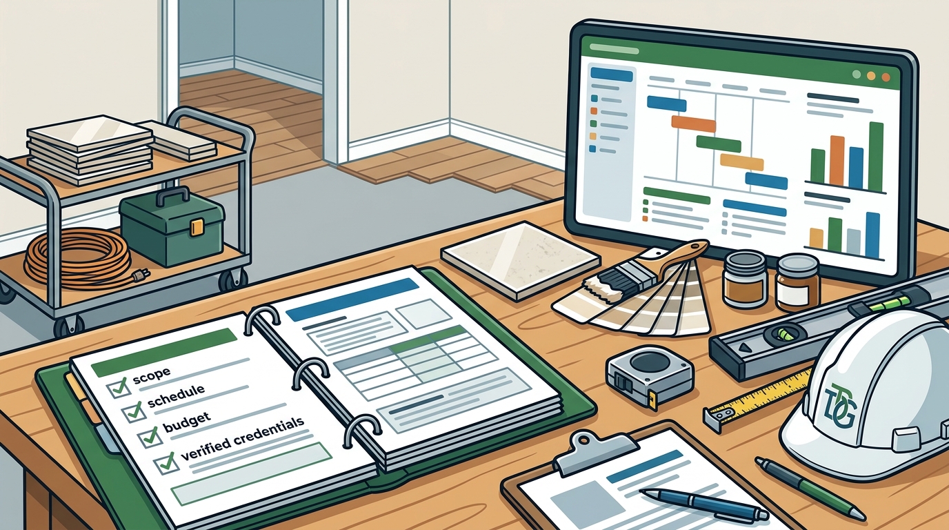 How to Manage Contractors When Preparing Your Home for Sale