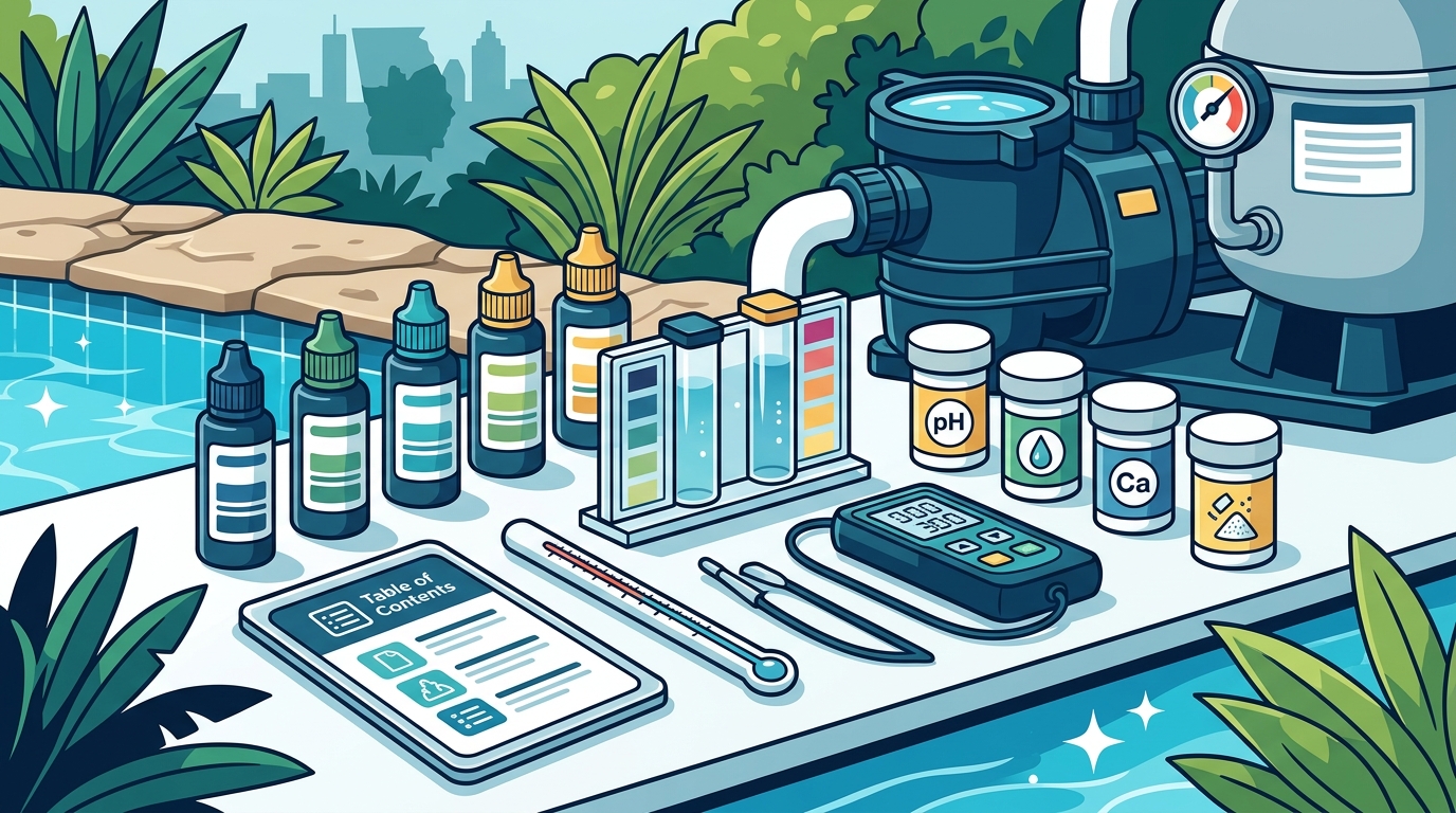 What Does Balanced Pool Water Chemistry Actually Require Each?