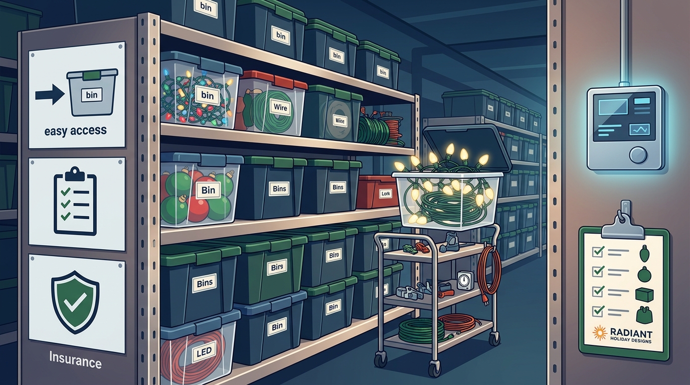 Holiday Light Storage Services: What to Know Before Signing Up