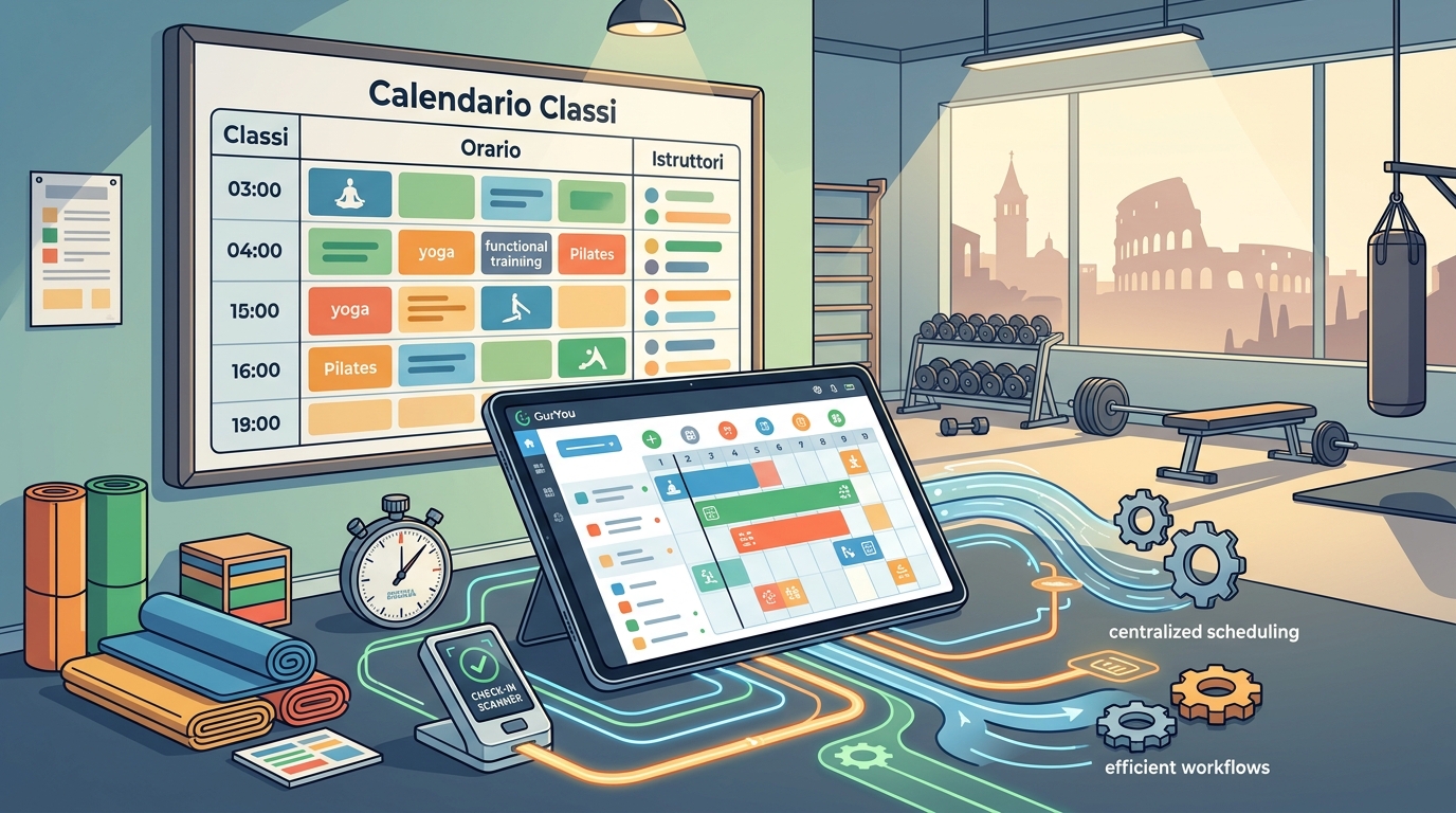 Streamlining Class Calendars for Italian Fitness Professionals