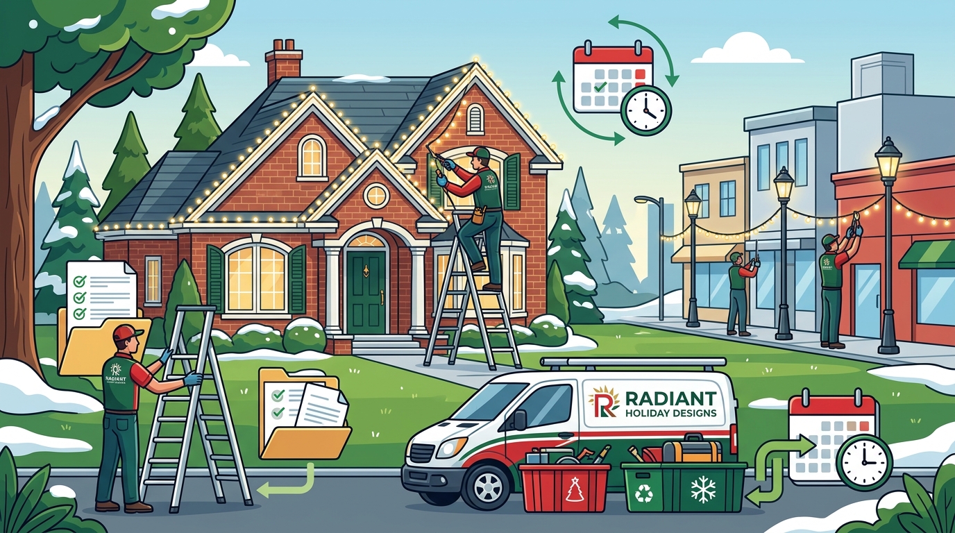 Hiring a Christmas Light Installer in Highland Park: Key Factors