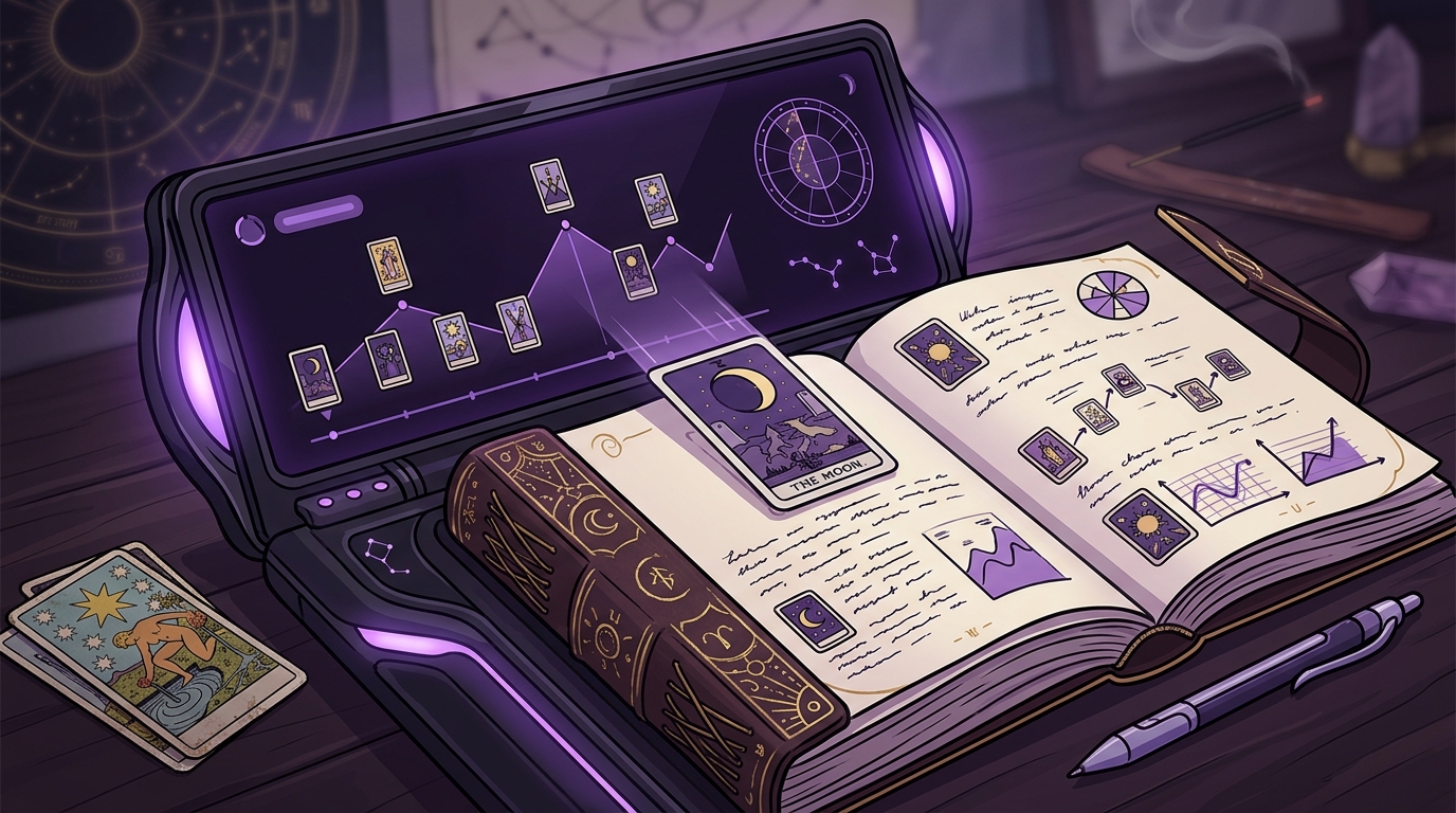 Track Tarot Readings: Build a Spiritual Pattern Journal
