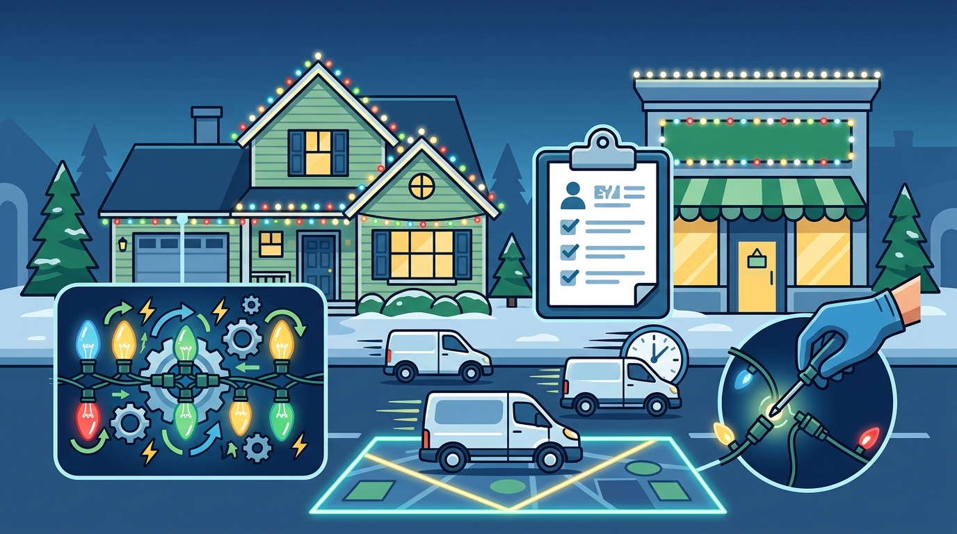 What Should You Look For in a Holiday Lighting Maintenance Plan?