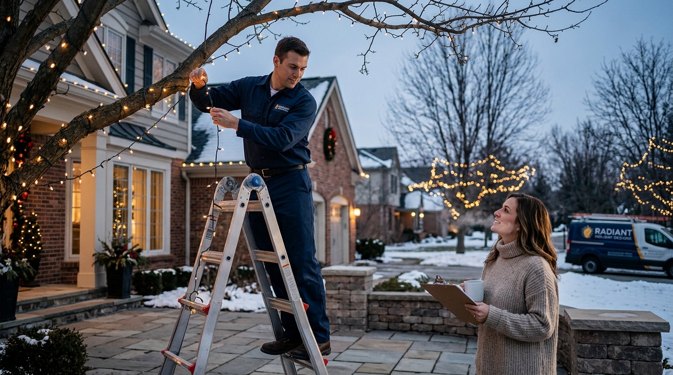 Factors Affecting Professional Christmas Light Installation Cost