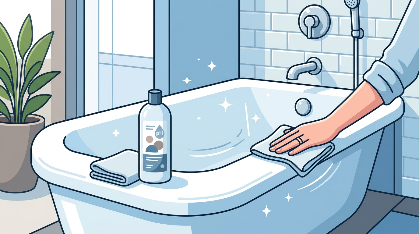 Reglazed Tub Maintenance Routine for Long-Lasting Results