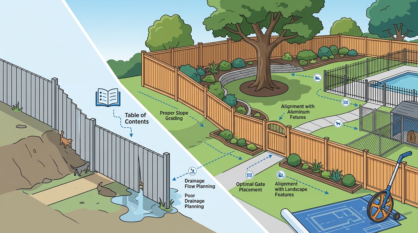 Why Custom Fence Design Matters for Different Yard Layouts