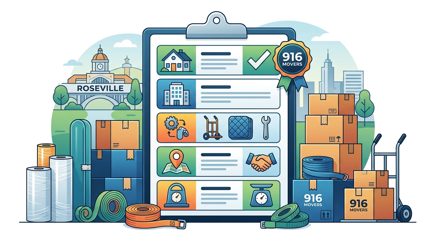Top 5 Moving Companies to Hire in Roseville, CA
