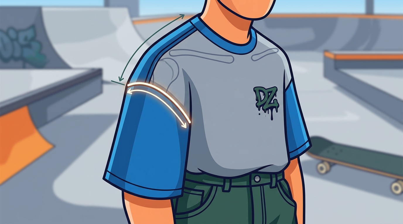How Baggy Pants and Oversized Tees Should Fit for Authentic Sk