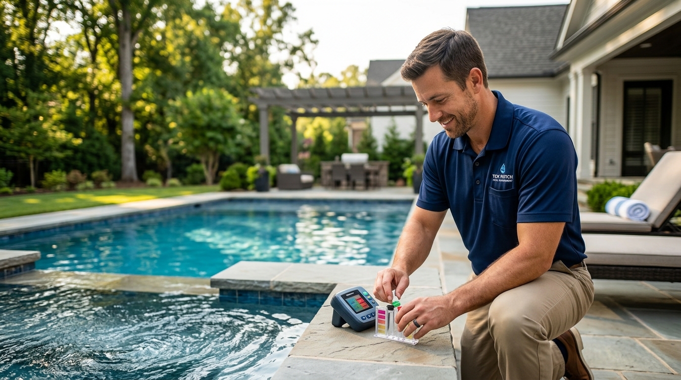 Certified Pool Technician Qualifications for Weekly Maintenance