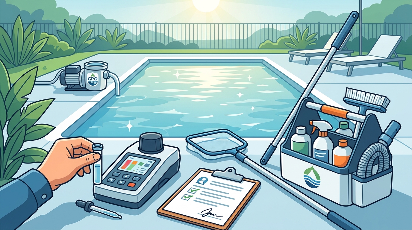 Certified Pool Technician Qualifications for Weekly Maintenance