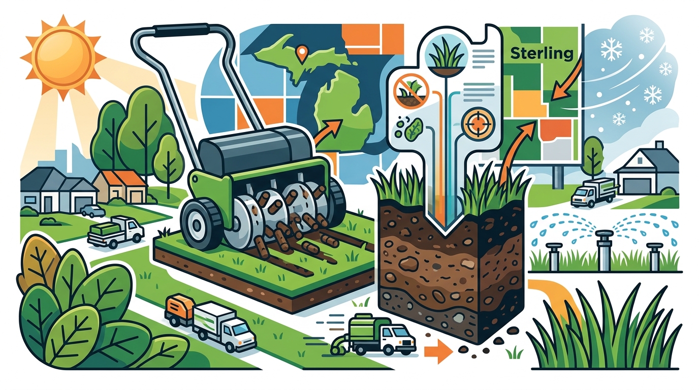 Best Lawn Care Services for Sterling Michigan Climate and Soil