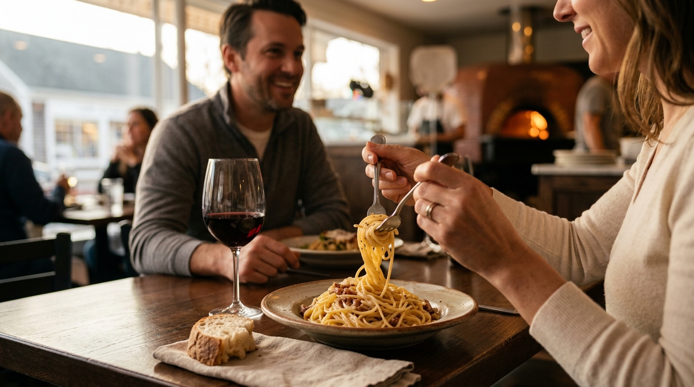 Best Pasta Dinners in Falmouth: Steve's Pizzeria & More