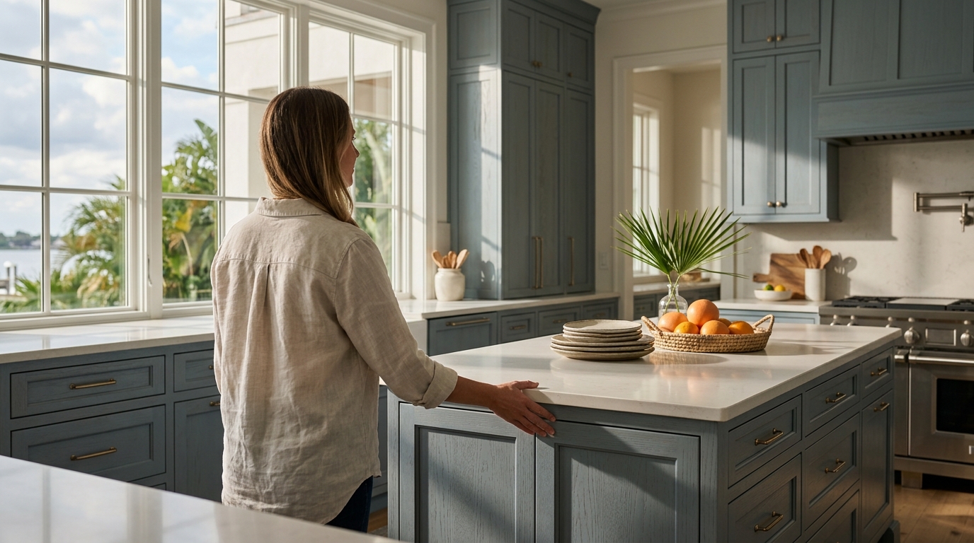 Choosing Custom Cabinetry for Your Tampa Bay Kitchen