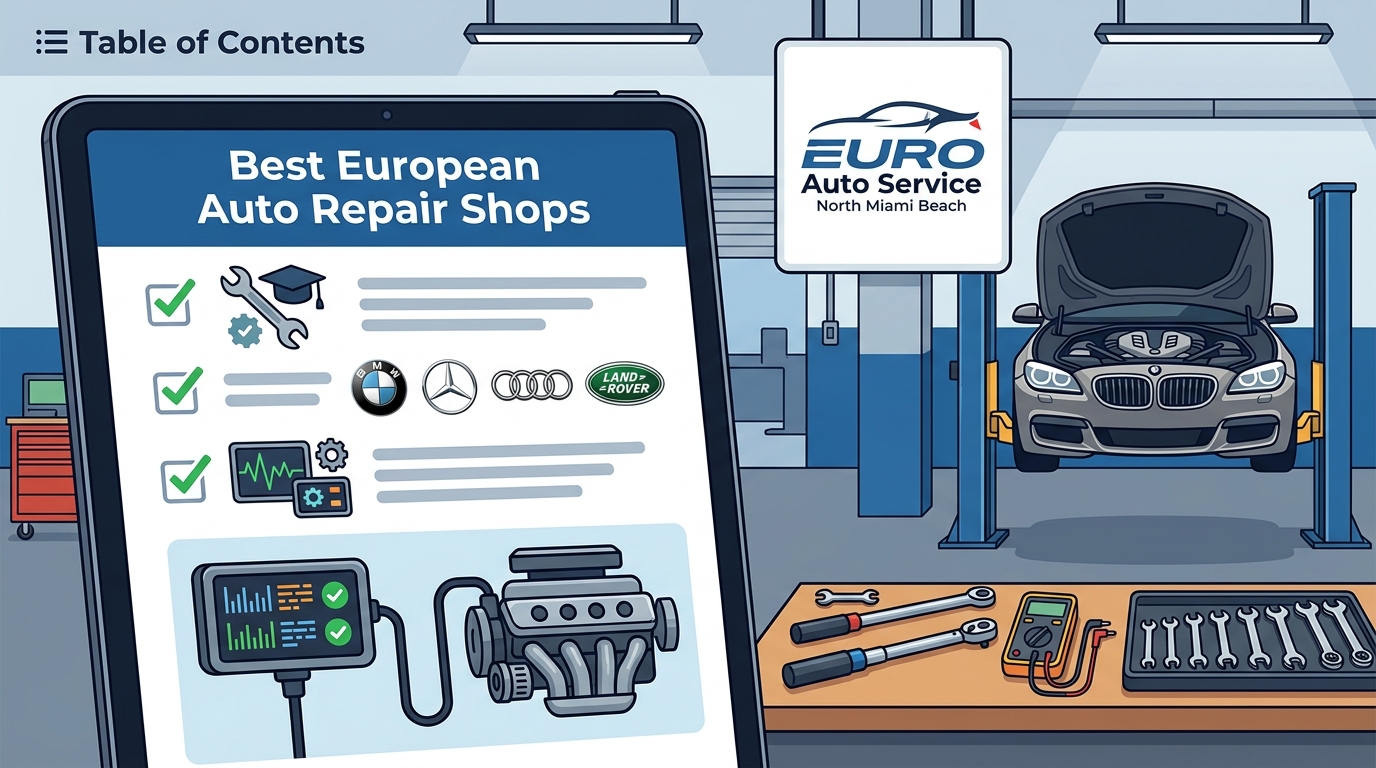 Best European Auto Repair Shops in North Miami Beach