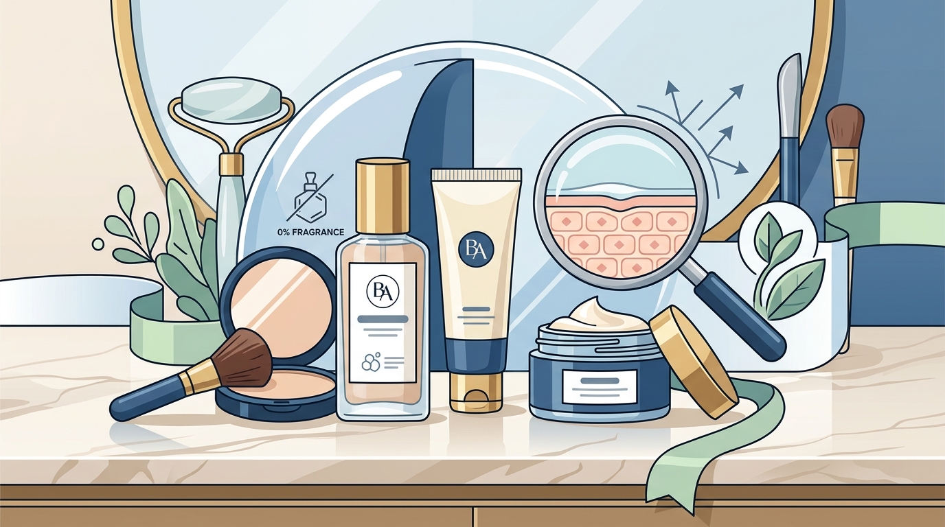 Fragrance Free Luxury Cosmetics: Protecting Reactive Skin